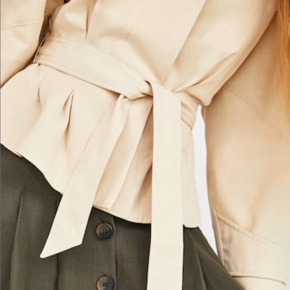 Zara Pleated Jacket - Picture 6 of 8